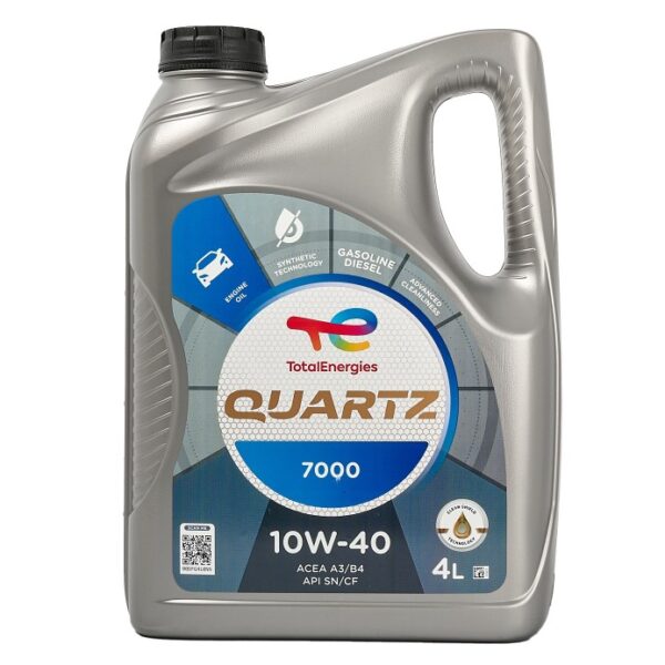 Aceite de motor TotalEnergies Quartz 7000 10W-40 4 L