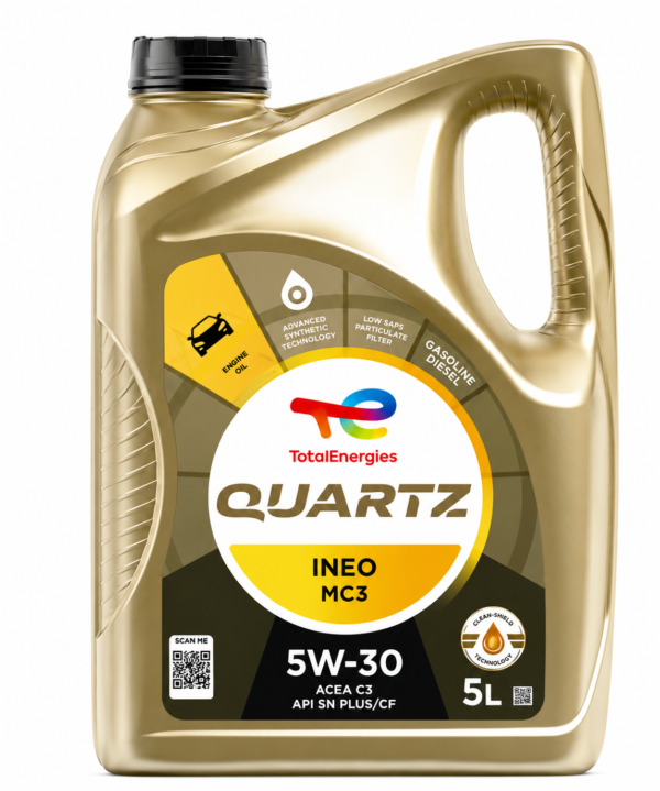 Aceite de motor TotalEnergies Quartz INEO MC3 5W-30 5 L