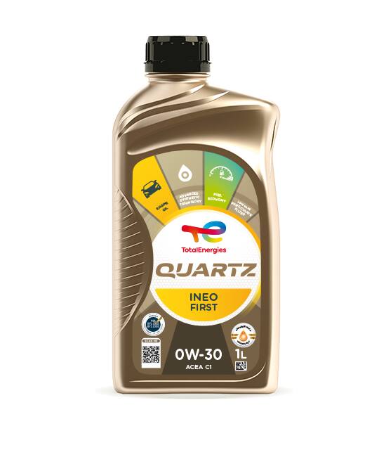 Aceite de motor TotalEnergies Quartz INEO First 0W-30 1 L
