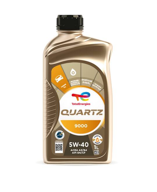 Aceite de motor TotalEnergies Quartz 9000 5W-40 1 L