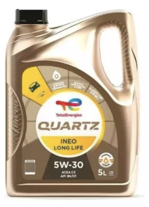 Aceite de motor TotalEnergies Quartz INEO Long Life 5W-30 5 L