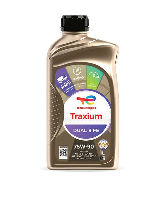 Aceite de transmisión TotalEnergies Traxium Dual 9 FE 75W-90 1 L