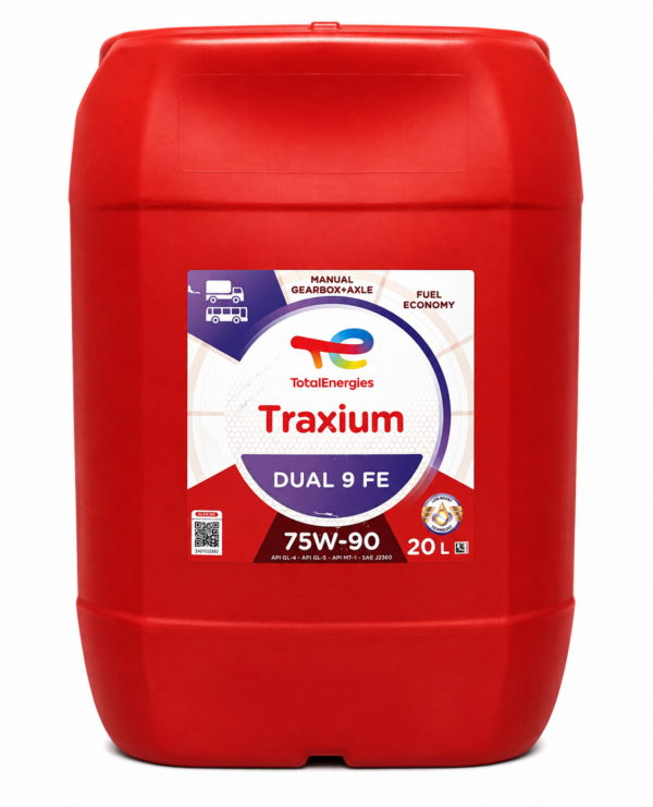 Aceite de transmisión TotalEnergies Traxium Dual 9 FE 75W-90 20 L