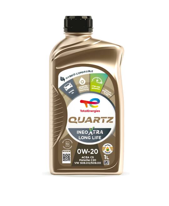 Aceite de motor TotalEnergies Quartz INEO Xtra Long Life 0W-20 1 L