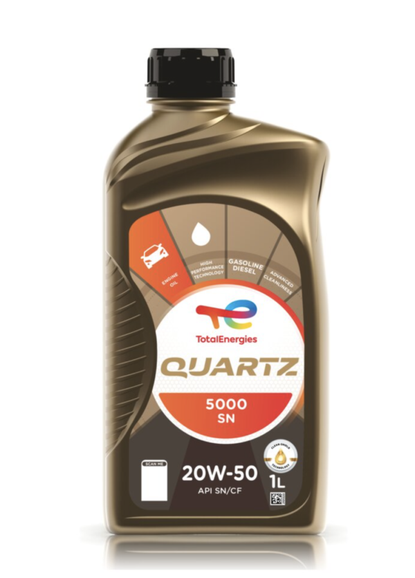 QUARTZ 5000 SN 20W-50 1 L