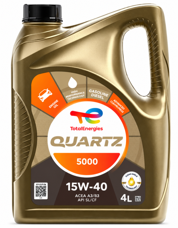 QUARTZ 5000 SN 15W-40 4 L