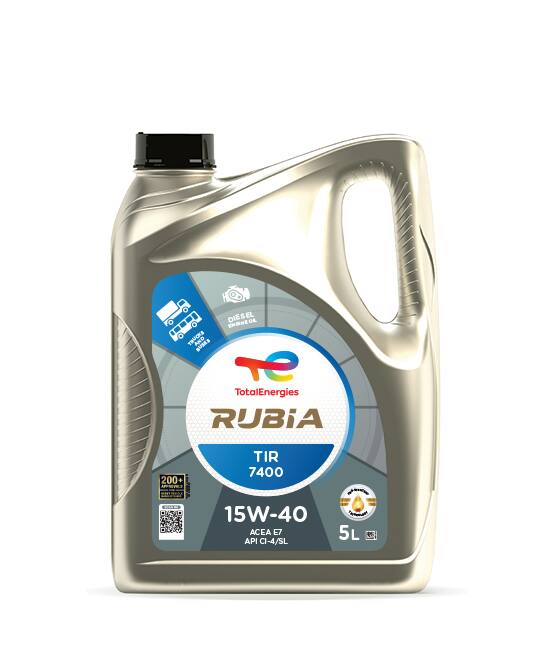 RUBIA TIR 7400 15W-40 5 L